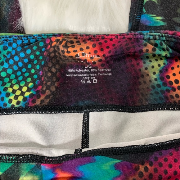 Citrus | Multicoloured Cropped Legging - Large - Picture 6 of 8